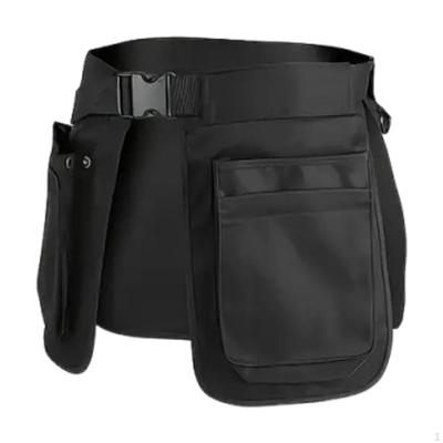 Ledvinka, praktická zástěra, organizovaná multifunkční nastavitelná černá, doplněk do cestovní kuchyně