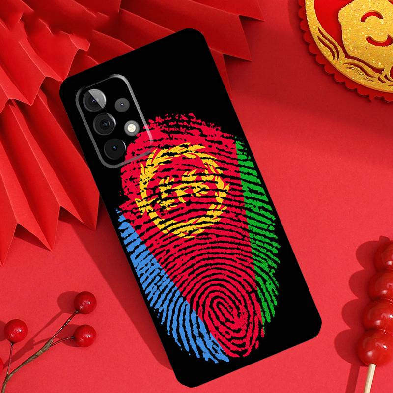 Eritrea Flag Case For Samsung Galaxy M55 M35 M15 M11 M12 M13 M14 M06 M16 M36 M56 M31 M53 M32 M52 M34 M54