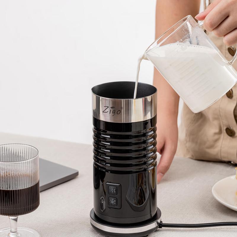 Zigo Automatischer elektrischer Milchaufschäumer für heiße und kalte Milch
