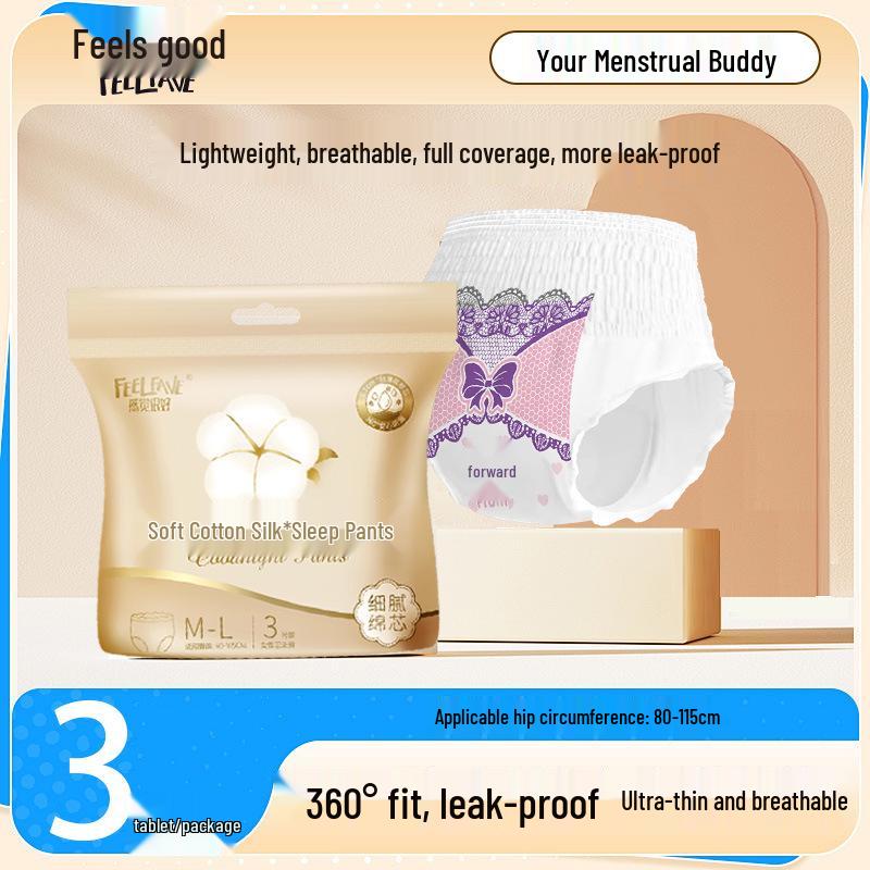 Comfort Sleep Sanitary Pants: Ultra-Soft Menstrual Period Sleepwear with OEM Private Label Options.