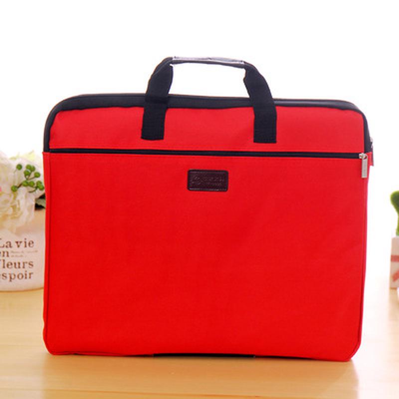 Buy Simple Document Bag File Folder Holder Bag for Student Computer Bag Business Travel Zipper