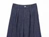 Summer European & American Style Denim Shirt with Decoration & Wide Leg Pants