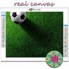 Popular 5D Diy Cross Stitch Soccer Sports Painting Full Drill Cross-Stitch Crafts Kit Wall Sticker Home Decor