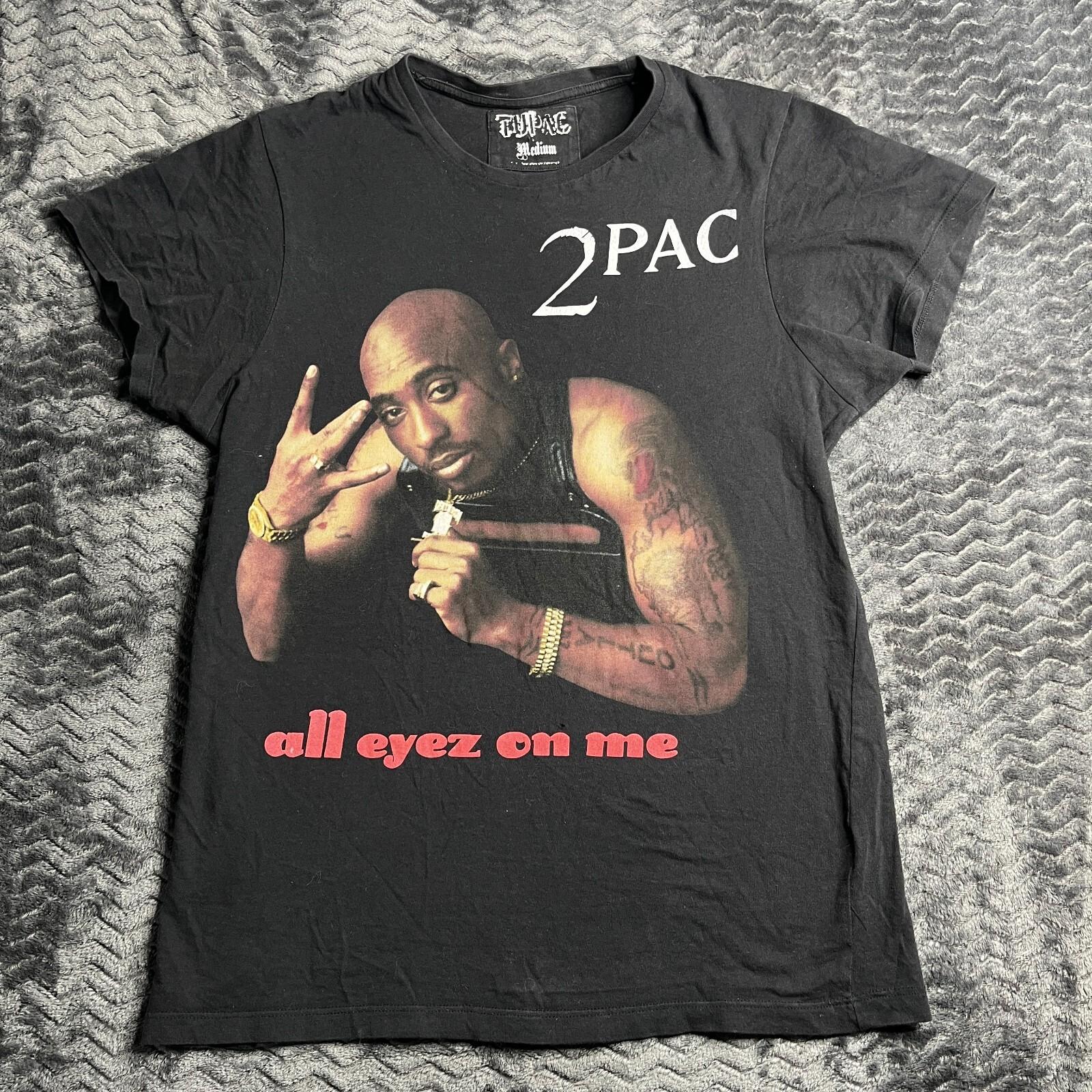 2011 Tupac Shakur Shirt 2Pac All Eyez On Me Rap Hip Hop Men s Medium XXXL