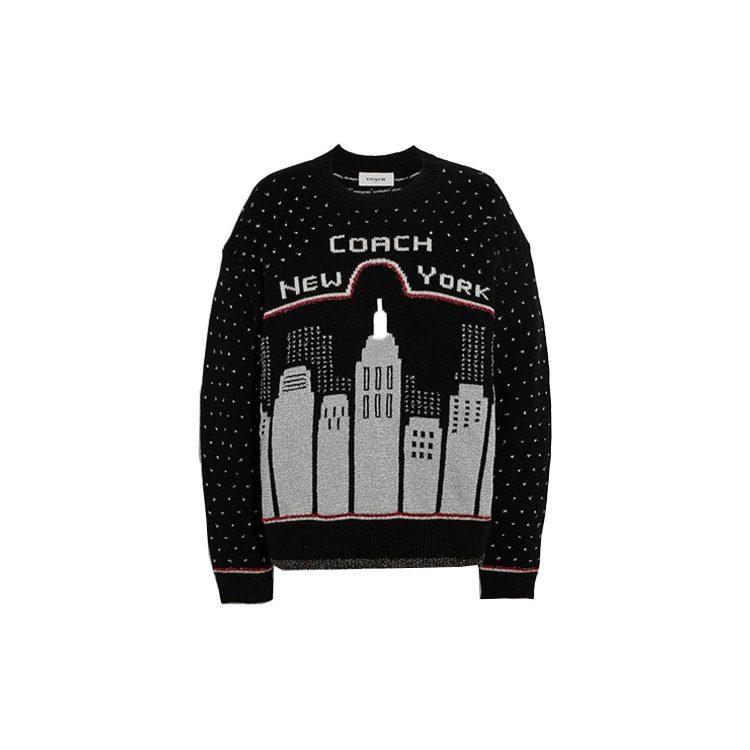 Coach FW21 Sweater Women's Black C2193-BLK