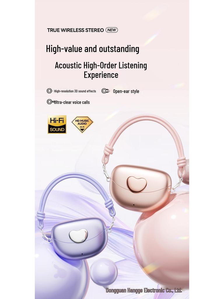 M106 Bone Conduction Clip-on Bluetooth AI Smart Wireless Earbuds