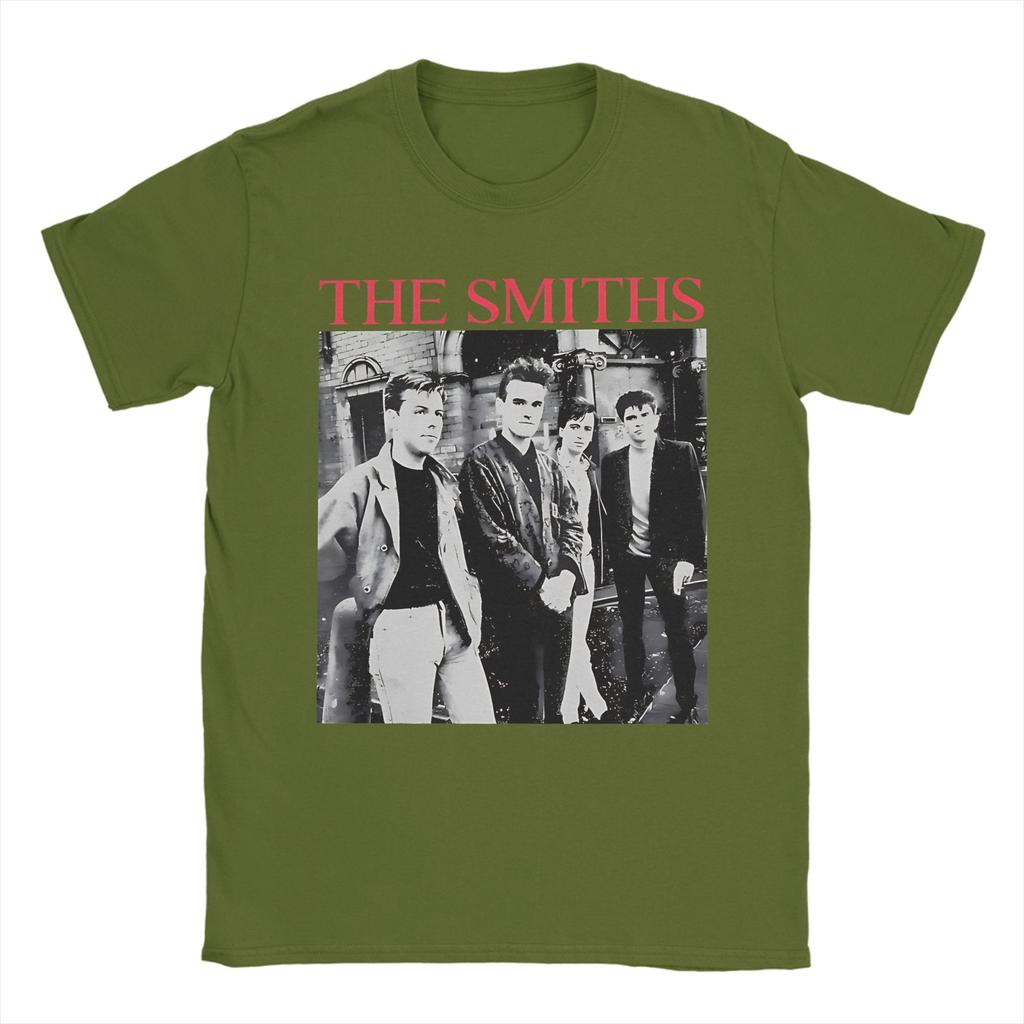 Unisex The Best Of Legendary Music Rock The Smiths Morrissey T Shirt Pure Cotton Clothing Crazy Short Sleeve O Neck Tee
