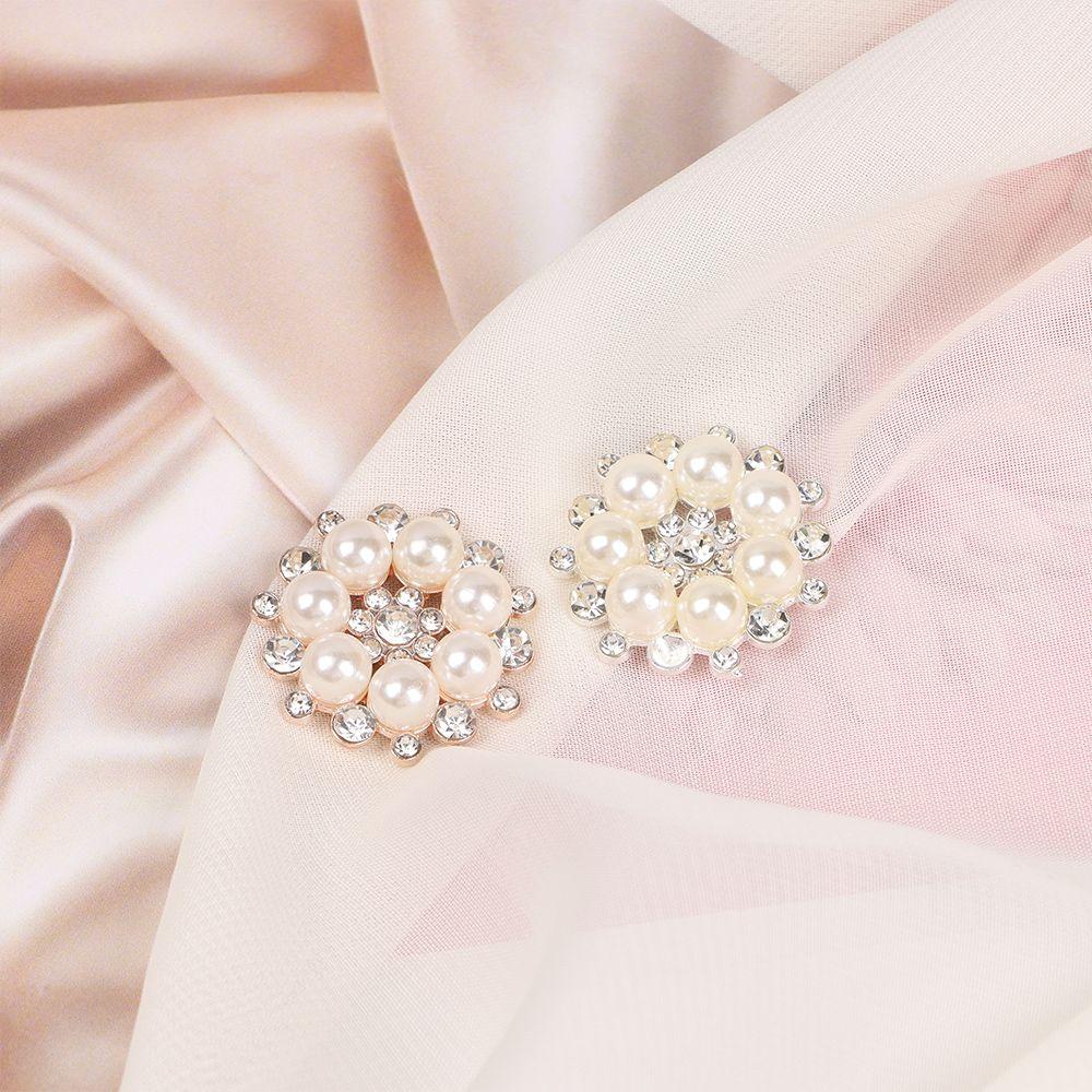 Îmbrăcăminte Decorare Geantă Nasturi de Cusut Cristal Sticlă Piatră Nasturi Strasuri Perle Floare Nasturi