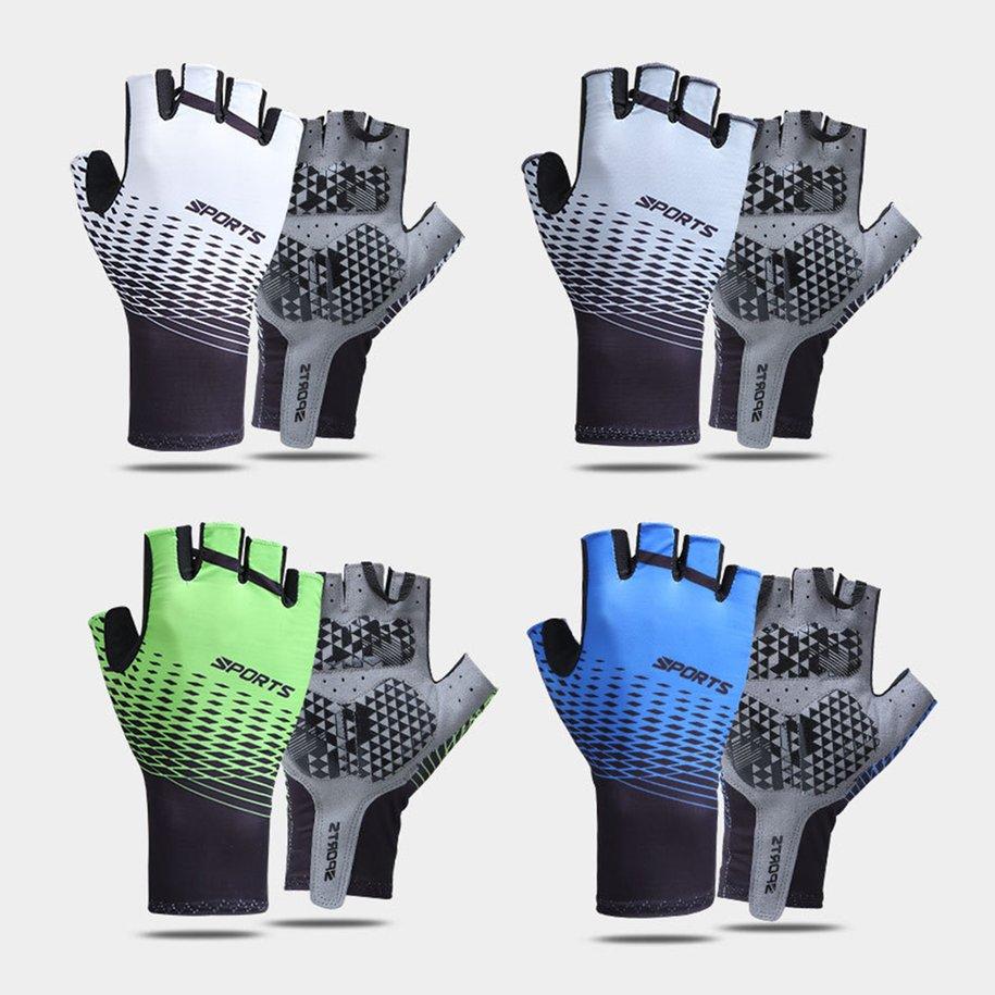 Buy Creative Electronic Cycling Gloves Half Finger Bicycle Gloves Shock