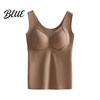 Women Thermal Tank Winter Warm Padded Breathable Sleeveless Underwear Top for Camisole Undershirt Base Layer