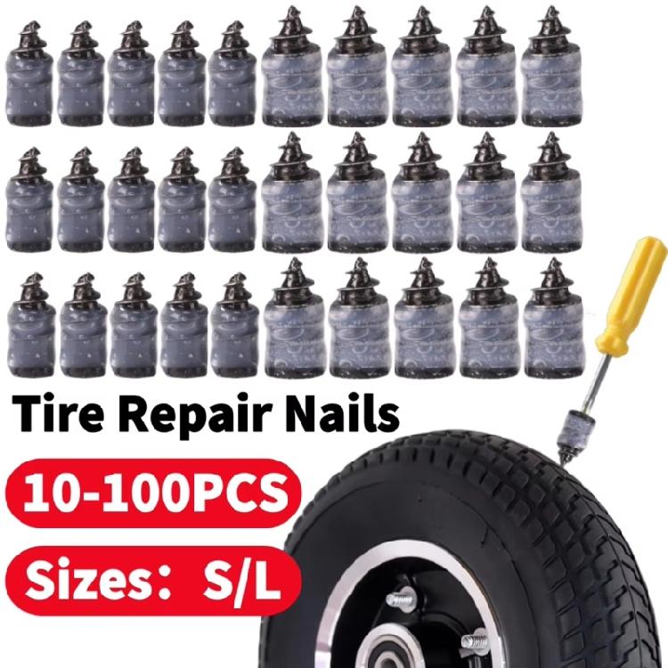Universal Rubber Tire Plugs Screw Nails Travel Friendly No Tool Required For Fast Leakage Repair Car Motorcycles