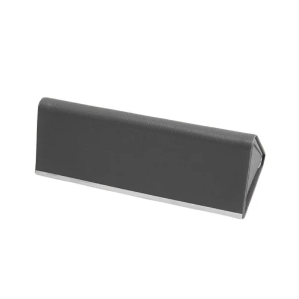 Durable Magnetic Buckle Eyeglasses Case Portable PU Leather Eyewear Protective Case Flocking Inside Lightweight Sunglasses Box