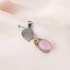 Rose Chalcedony Gemstone Handmade 925 Sterling Silver Pendant Women Jewelry Gift PP-55-18