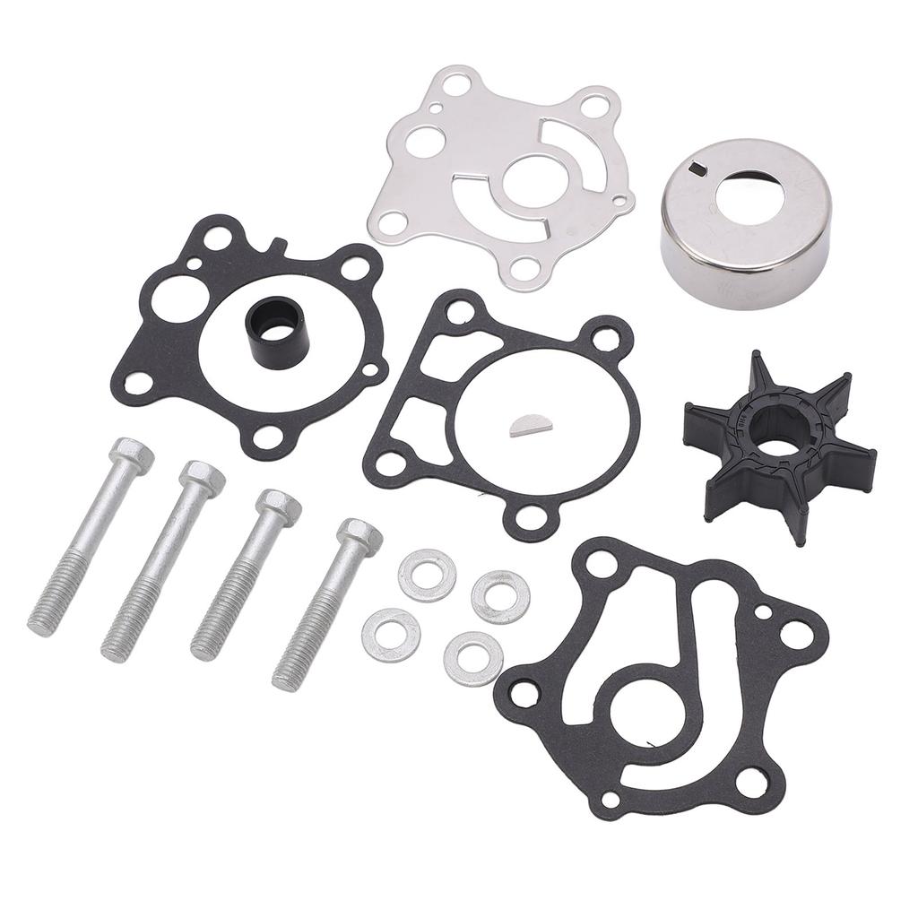 16pcs Water Pump Impeller Repair Kit 6H4 W0078 00 for 40HP to 50HP 2 Stroke Outboard