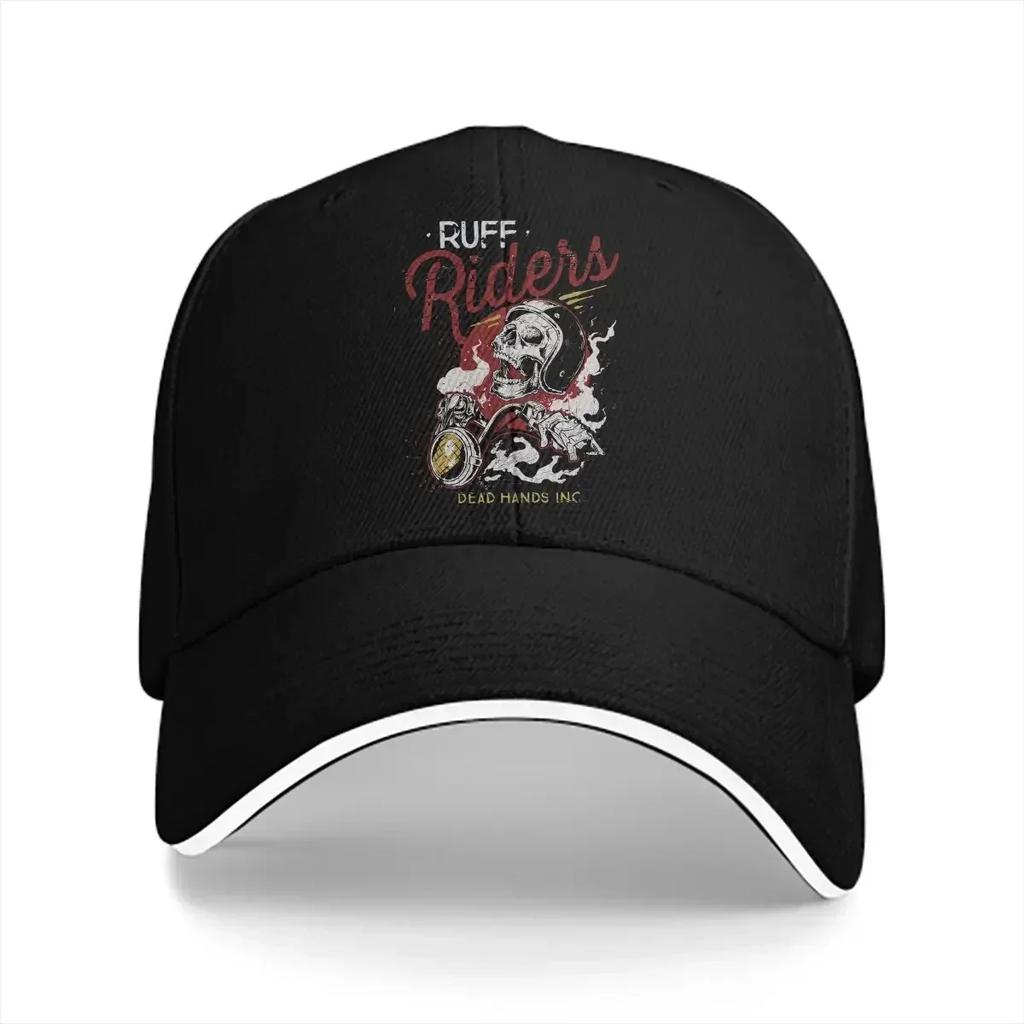 Washed Unisexs Baseball Cap Ruff Riders Classic Trucker Snapback Caps Dad Hat Motorcycle Golf Hats