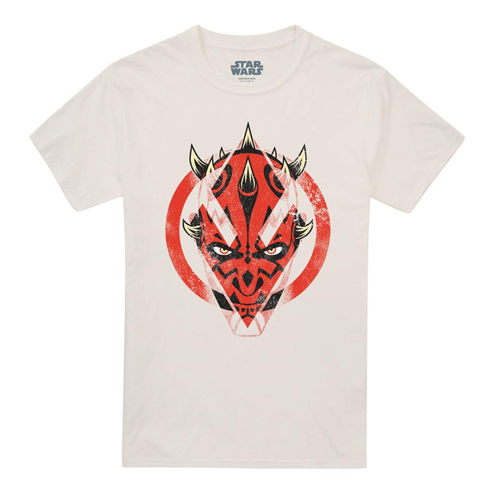 Star Wars: Maul-Shadow Lord Unisex Adult Distressed Sith T-Shirt