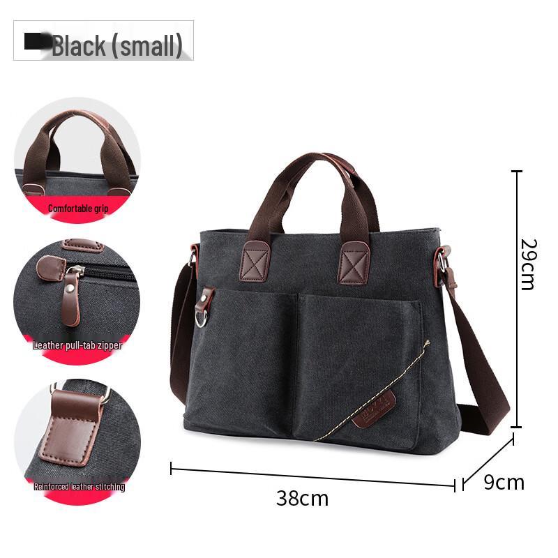 

Men s Casual Oxford Fabric Crossbody Shoulder Bag