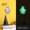 Indoor Outdoor Glass Door Decals Luminous Ghost Wall Stickers for Halloween Decoration, Glow in The Dark PVC DIY Scene Murals Windows And Doors,
