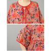 DIMANAF New 2026 Women Plus Size Summer Long Dress Sundress Loose Oversize Maxi Lady Floral Cotton Beach Dress
