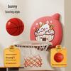 Indoor Baby Basketball Hoop for Ages 1-3, No-Punch Suction Cup Design