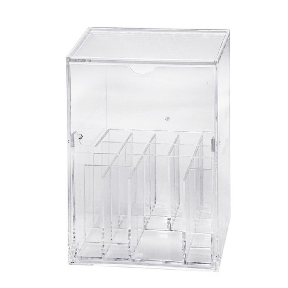 with Lid Makeup Display Rack Transparent Makeup Brushes Holder  Dressing Table