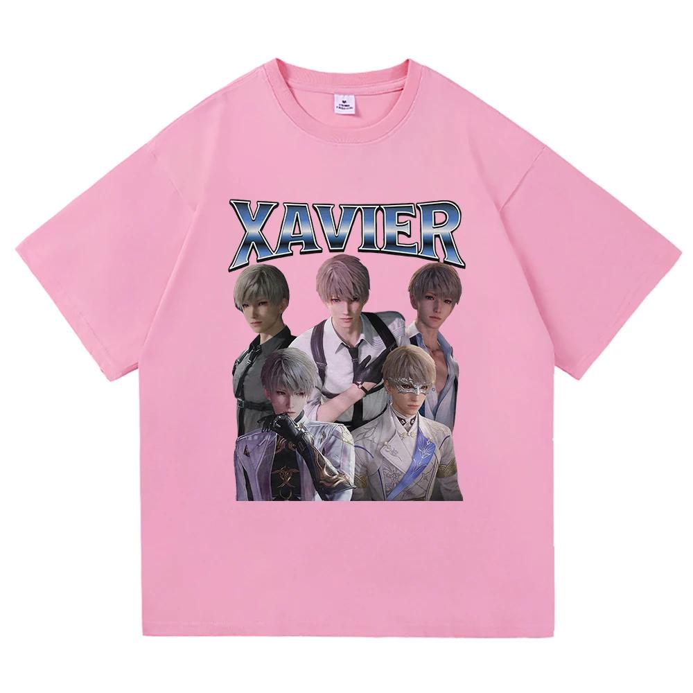 Xavier Love and Deepspace T Shirt Fashion Women Harajuku Aesthetic Graphic T-Shirt Unisex Vintage Tees Shirts