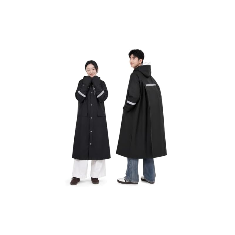[Fuaula] [Next-Generation Toughflex EVA] Raincoat, Bicycle Backpack Compatible [Water Pressure Resistance 20,000mm - Grade 5 Water Repellent] Raincoat