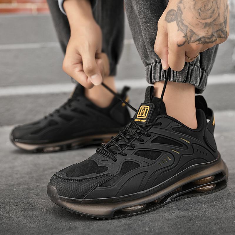 Mens Leather Sneakers Casual Walking Shoes Size 46 Male Running Outdoor Sports Lightweight Comfortable Athletic Training Jogging