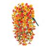 1/2/3/4Pcs Fall Hanging Artificial Morning Glory UV Resistant Realistic Fake Flower Wedding Party Indoor Outdoor Garden Wall Hanging Flower Decoration