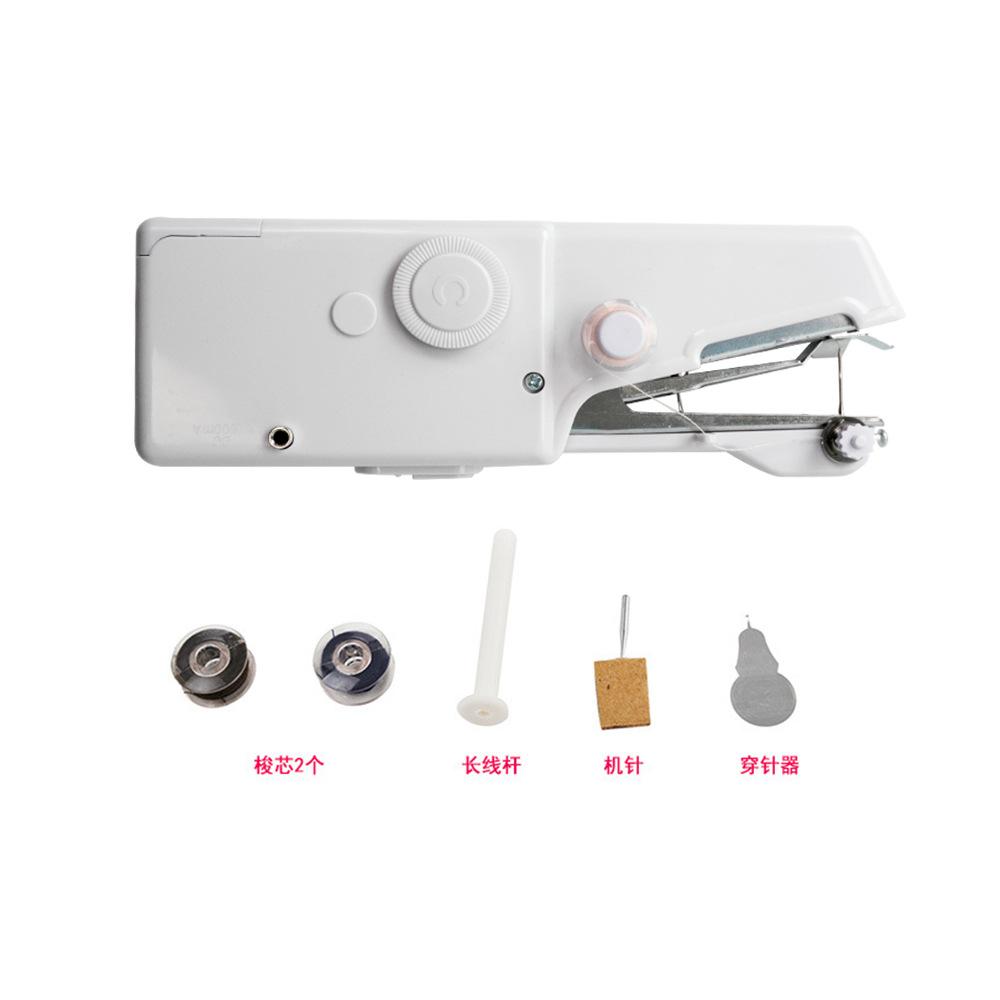

Mini Handheld Sewing Machine, Quick Sewing Portable Sewing Machine, Portable Sewing Machine Suitable for Home - White белый
