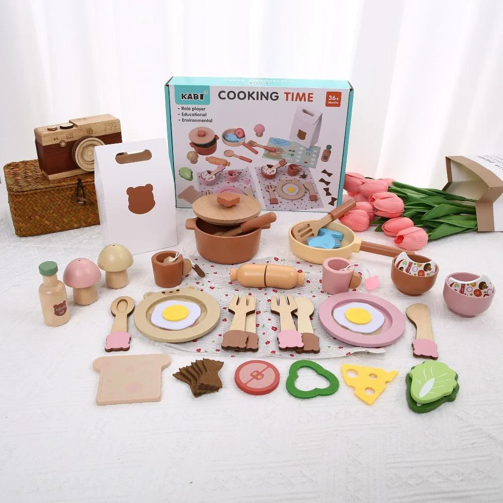 Children's Early Education Simulation, Cooking and Cooking, Mini Cookware Set, Play House Toys