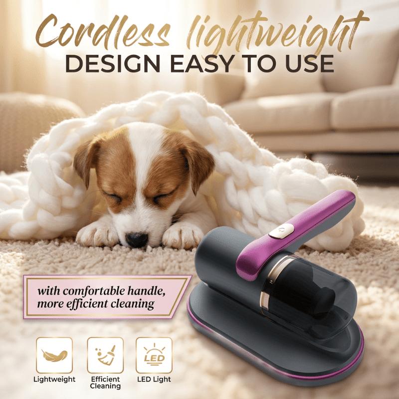 2-in-1 Cordless Handheld Vacuum Cleaner Sweeper Compatible with USB 10000 KPa Suction