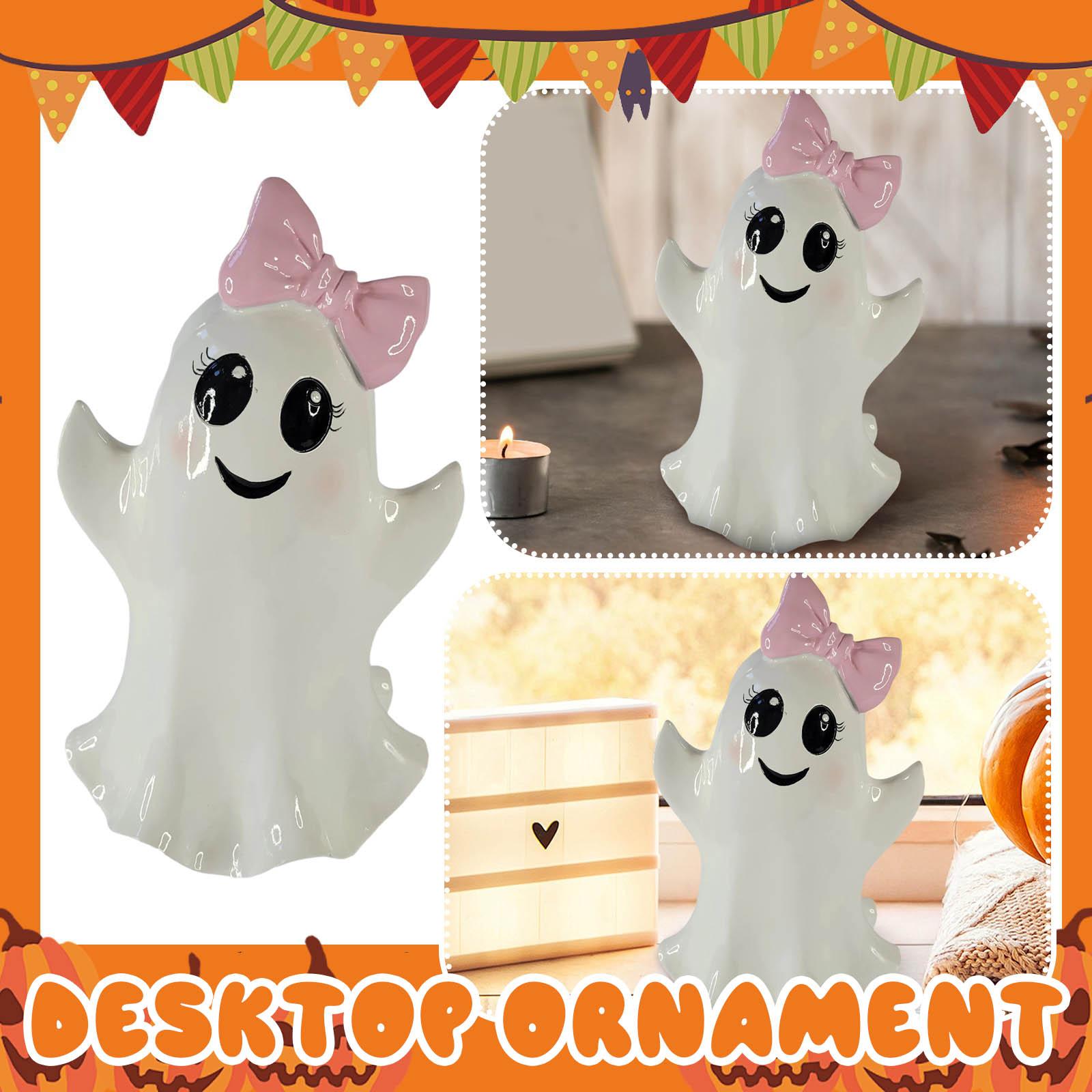 

Halloween Bow Desktop Ornament,Holiday Decorations,Holiday Gifts For Friends One Size