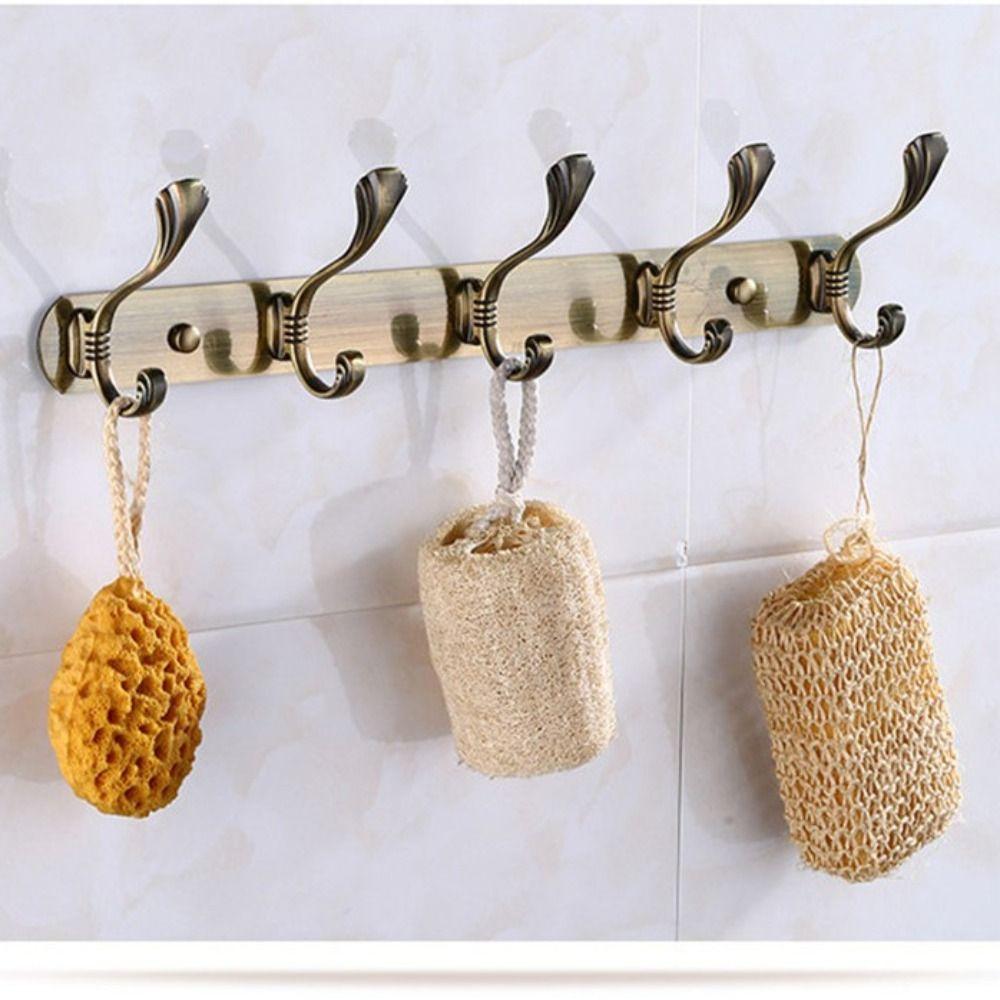 Stainless Steel Wall Hooks High Capacity Clothes Hook Luxury Bathroom Hardware Bath Accessories