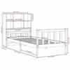 VidaXL Bunk Bed Without Mattress 90x190 Cm Solid Pine Wood 3322119