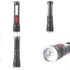 Flashlight With Buzzer Alarm Side LED Red SOS Light Handheld Flashlight ABS Plastic Aluminium Alloy Emergency Hiking Torch