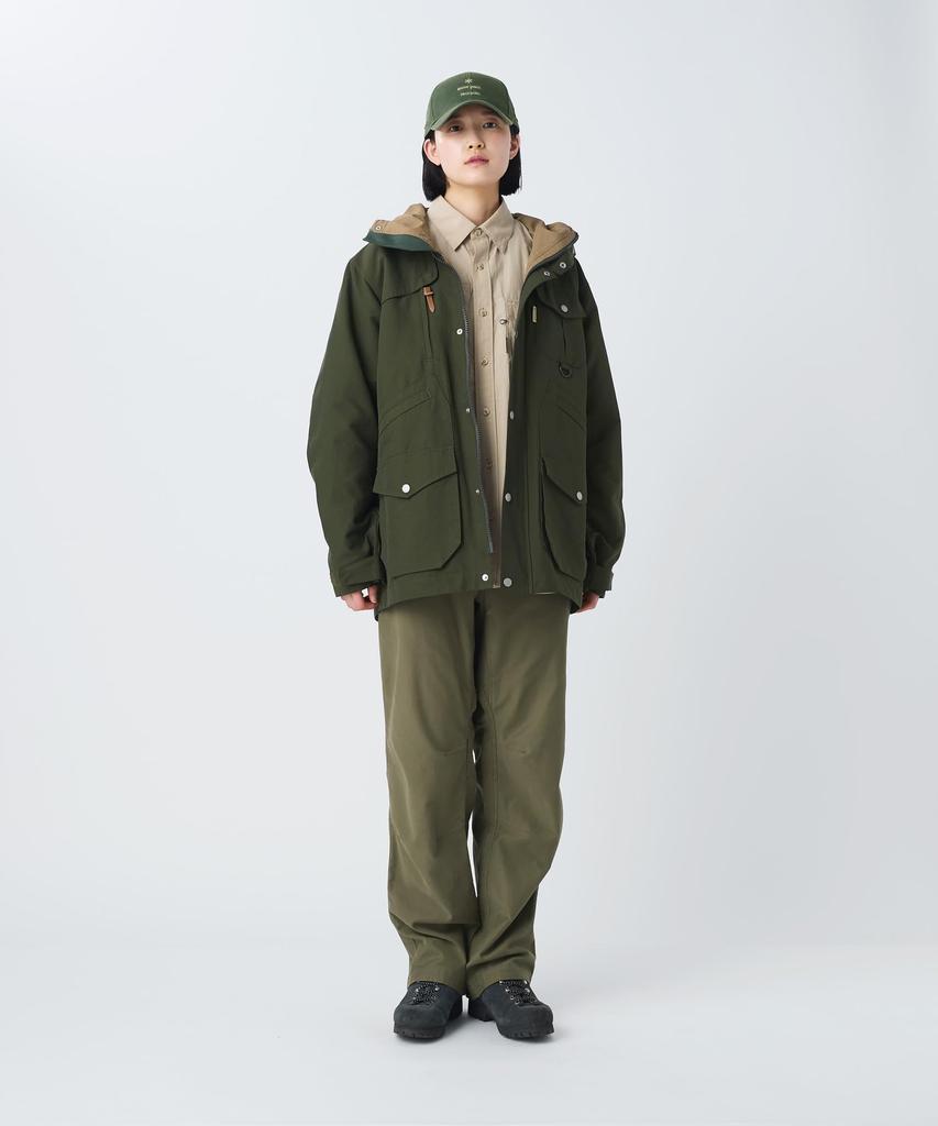 Mountain Hoodie Hoodie for Men and Size M [Snow Peak] SPTL-JK-26SU907 Women, Olive,