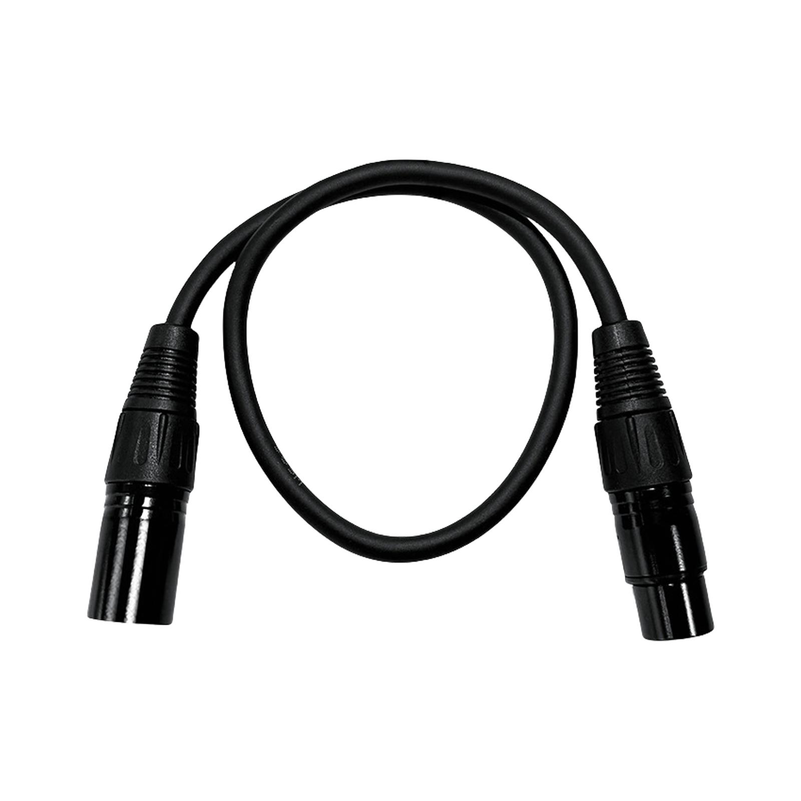 

XLR Microphone Cable Male to Female 3Pin Microphone Cord for Audio and Sound Equipment 30 чёрный