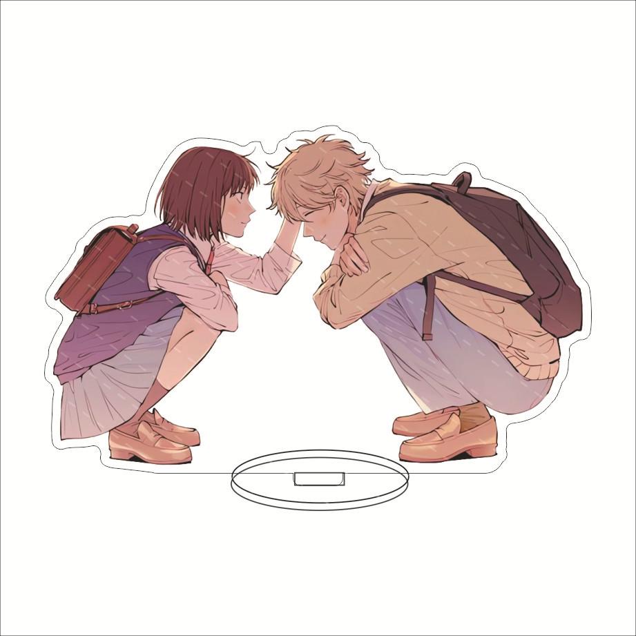 Anime Skip And Loafer Acrylic Stand Model Plate Decoration Desk Figure Display Students Gift Animation Product Ornaments Couple