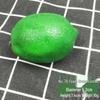 Artificial Apple, Persimmon, Lemon, and Banana Decorative Set for Home, Cabinet, and Photography Props