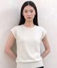 KIMDOH Arlo Ribbed Round Cap Top Black
