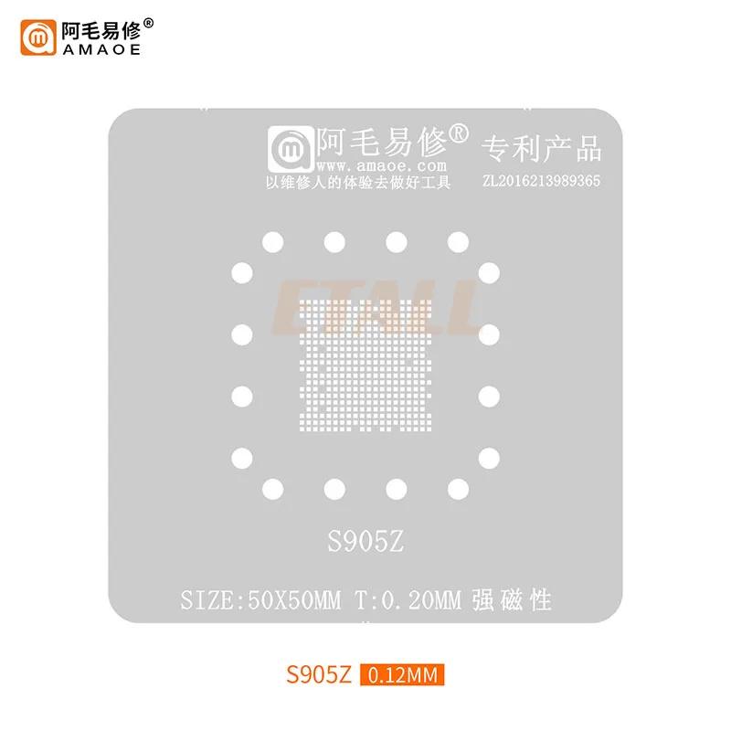 Amaoe S905X4 Tin Planting Platform For Amlogic S905L/905Z Smart TV Box Main Control Chip BGA Reablling Stencil Soldering Kit