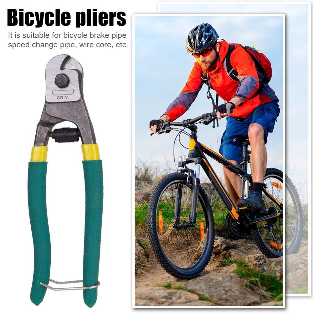 Labor-saving Shift Cable Cutter Non-slip Handle Bike Spoke Cutting Pipe Pliers Repair Tools