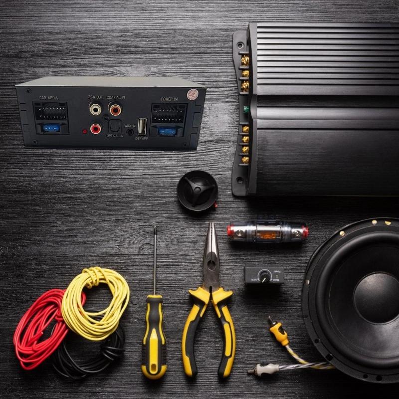 Multiple Channel Car Stereo Amplifier Suitable For Enhancing Sound Quality Intelligent Cooling Technology Multiroom Use