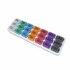 21/28/31 Grids Medicine Box Portable Large Capacity Medicine Storage Box Transparent Detachable Pill Box Daily Medicine
