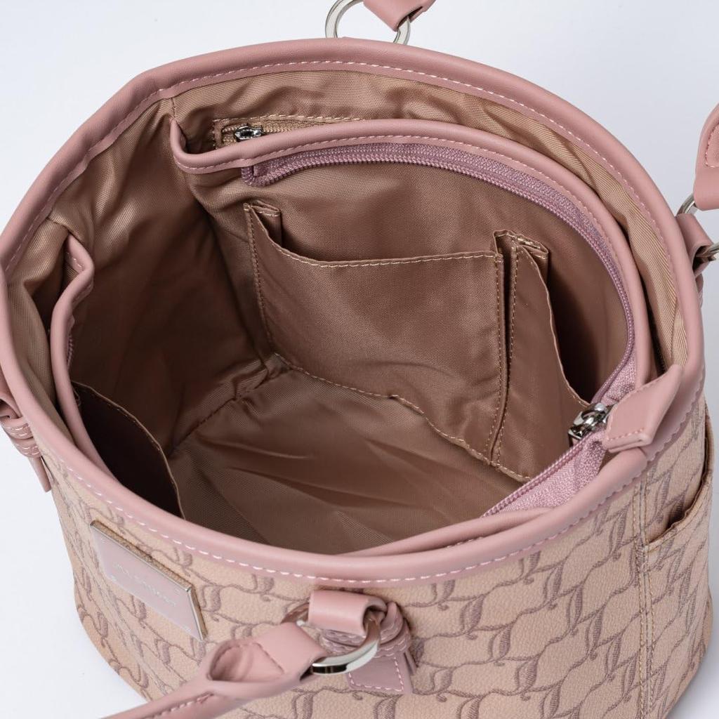 Jill Stuart Handbag Brand Logo Daily Casual JSLH5BH2 Pink 2-Way "Branch" Women's