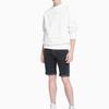 Calvin Klein Simple Logo Print Crew Neck Sweatshirt Men Sweatshirt White J318507-YAF