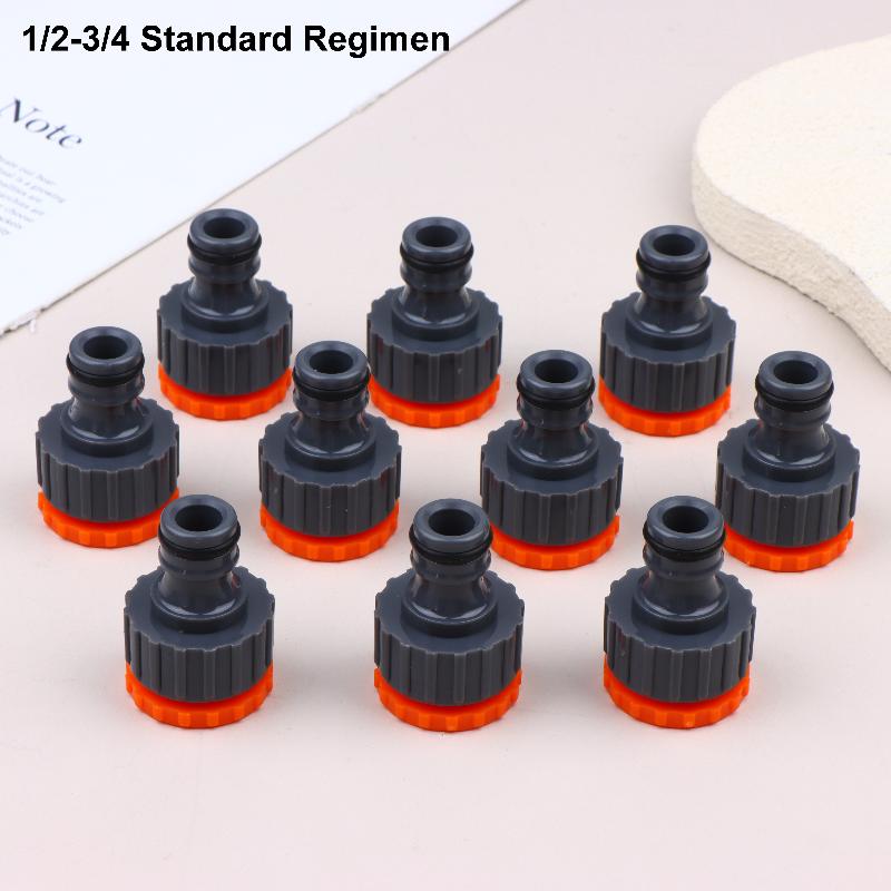 

10 шт. Адаптеры для крана с внутренней резьбой - Быстроразъемные фитинги для крана 1/2 и 3/4 для садовых/поливных систем A3