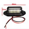1/2Pcs 6 LED License Plate Lights Universal Car Truck RV Trailer Van License Taillight Waterproof Rear Lamps Tools Accessories