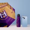Anderlecht FC Manual Five Fold 8 Rib Umbrella Support Custom Text, Lightweight Travel Umbrella
